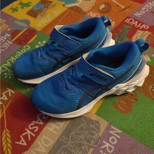 Asics Kids Vibrant Blue Sneakers